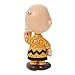 Enesco Peanuts by Jim Shore Charlie Brown with Ice Cream Miniature Figurine, 3.25 Inch, Multicolor