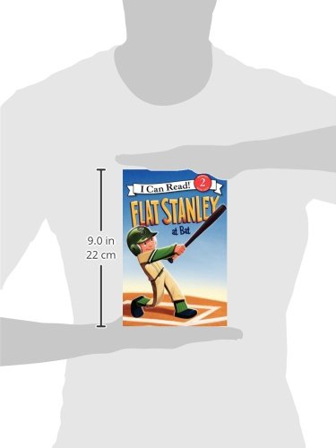 Flat Stanley at Bat