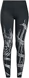 ropa rockera mujer barata Leggings || Longitud: Largo || altura de la cintura: Talla Grande