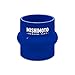 Mishimoto MMCP-4HPBL Hump Hose Coupler, 4" Blue