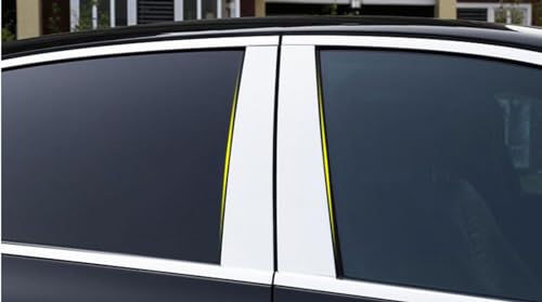Pilares de ventana pulidos para Benz W213 E Class 2016-2019, fundas de aleación 4
