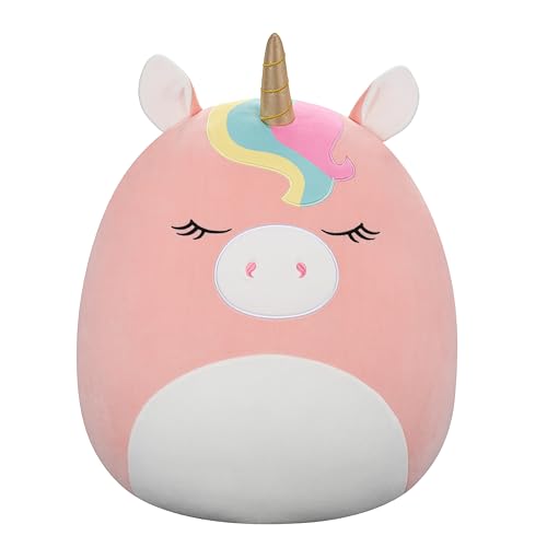 Squishmallows Original 20in Ilene The Pink Unicorn with...