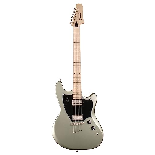Guild 6 String Surfliner HH Solid Body Electric Guitar Canyon Dusk-Classic Styling with Modern Features, Rocker Pickup System with Master Volume, Tone Control and 2 Switches, Right, (379-1630-864)