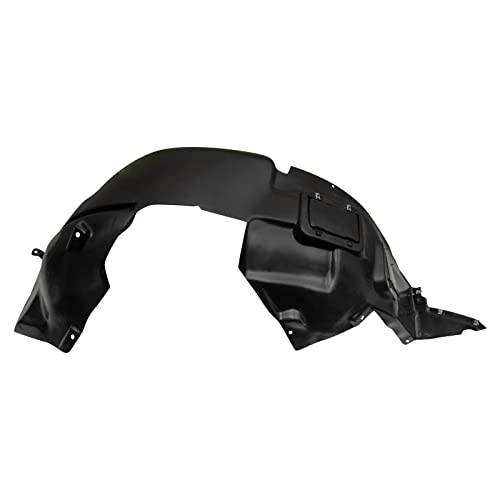 Image of TRQ Inner Fender Liner Set Compatible with 2014-2017 Fiat 500L FI1248101 FI1249101
