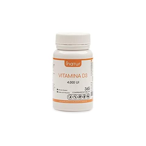 Relafit MS Vitamina D3 4000 UI - 365 comprimidos Cover