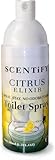 SCENTiFY Citrus Elixir Toilettenspray - Effektiver Geruchsentferner mit frischem Zitrusduft - 50ml auslaufsicheres Spray für Zuhause, am Arbeitsplatz, auf Reisen und in öffentlichen Toiletten