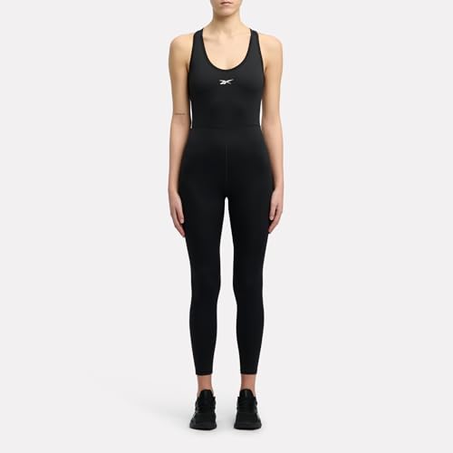 Bodysuit Reebok Nadia Core pour femme, vêtement de sport noir confortable