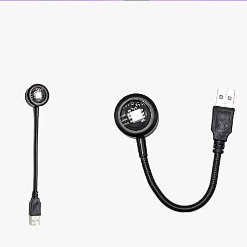 Okdeals AM8AM0DVLYUS Usb Projection Lamp Frequency Conversion New 7-Color Night Light Atmosphere Illumination Home Decoration Rainbow Tik Tok Live thumb #2