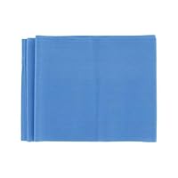 GIMA - Widerstandsband/Gummiband für Die Rehabilitation, Farbe Blau, Widerstandsstufe Schwer, Größe 1, 5 m x 14 cm x 0, 20 mm, latexfrei