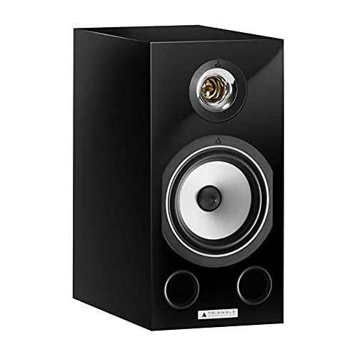 Triangle Esprit Comete Ez Hi-Fi Bookshelf Speakers (Black High Gloss, Pair) #TOP1