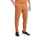 All in Motion Men's Cotton Tapered Fleece Joggers - (as1, Alpha, x_l, Regular, Regular, Copper, X-Large)