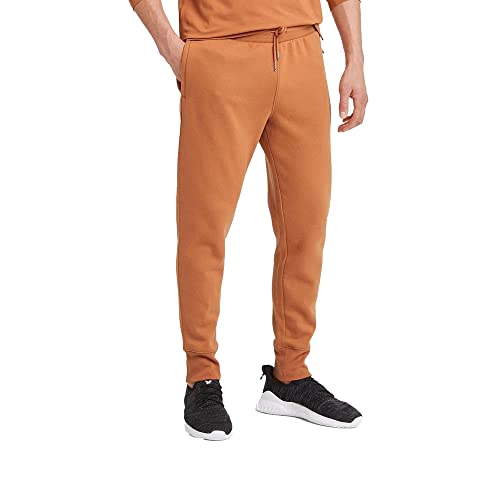 All in Motion Men's Cotton Tapered Fleece Joggers - (as1, Alpha, x_l, Regular, Regular, Copper, X-Large)