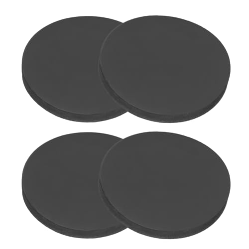 PATIKIL Rubber Washers 70mm OD x 8mm Thick, 4 Pcs