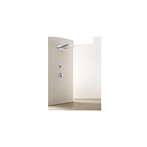 hansgrohe Ecostat Modern 1-Handle Diverter Valve Trim Only in Chrome, 04232000 by hansgrohe - Image 2