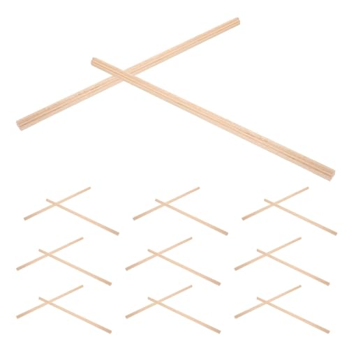 Lot de 20 pièces de moulures en bois de haute précision pour miniature