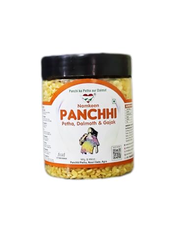Image of Panchi Moong Dal Namkeen (250 Gram Pack of 1) Agra Special Crunchy Indian Snack Spicy Tangy and Tasty Made with Premium Ingredients Perfect for Tea Time and Snacking