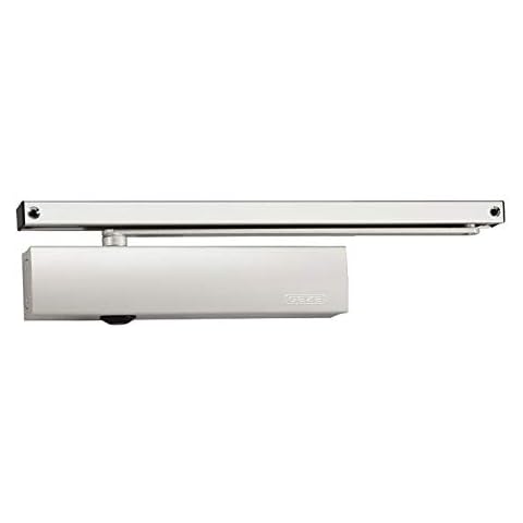 Türschlißer Geze Türschließer TS5000 in Silber Komplettpaket inkl. Montageplatte und Gleitschiene neu Cover