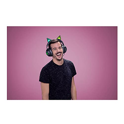image for Razer Kraken Kitty RGB USB Gaming Headset: THX 7.1 Spatial Surround So