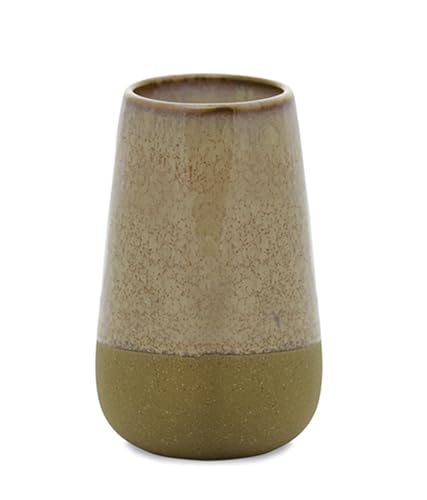 Paddywax Scented Candles Premium Kin Range Candle in Reusable Glazed Ceramic Pot, 283g, Pink Opal + Persimmon