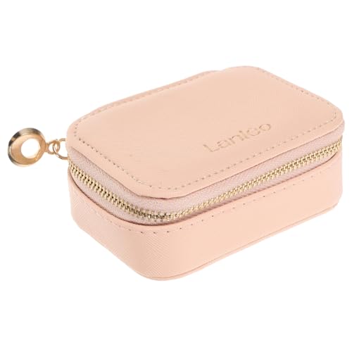 GANAZONO Bolsa De Maquillaje De Viaje Neceser Cosmético Compacto para Almacenamiento De Labiales y Accesorios para Viajes y Uso Diario