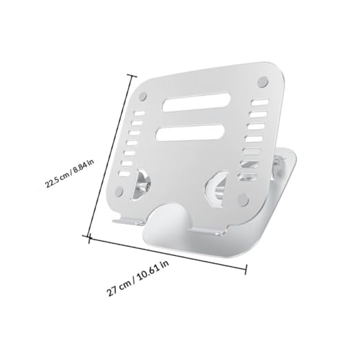 Soporte de laptop ajustable de aleación de aluminio miniatura 2