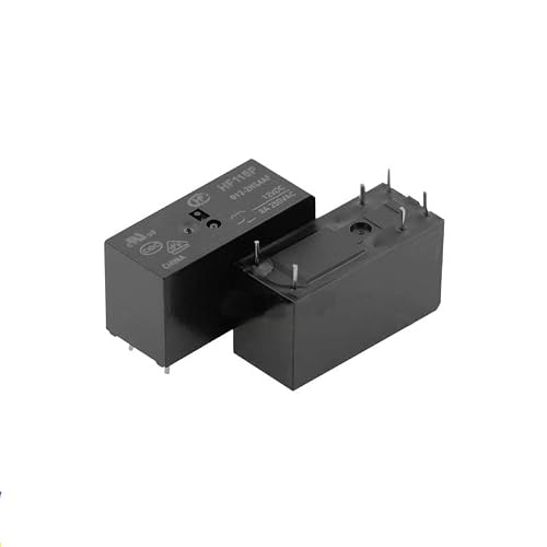 WEUSANXPL 5PCS HF115F-012-2HS4AF 115F HF115F 012 2HS4AF HF115F0122HS4AF Relay 12VDC DC12V 12V 8A 250VAC 6PIN