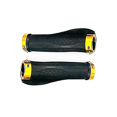 Manopla Dourada Massageador Confortavel BMX Bike Bicicleta Importada