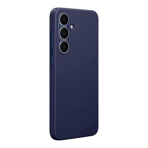Image of SAMSUNG Galaxy S25 FE Kindsuit Phone Case, Textured Feel, Chic Protective Cover, Soft Inner Lining, Elegant, US Version, Dark Blue