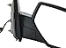 ZAPOSTS Side View Mirror Replacement Fit for 2014-2017 for Chevy Silverado 1500 for GMC Sierra 1500 Black Power Adjustment Heated Manual Folding Right Door Side Mirror
