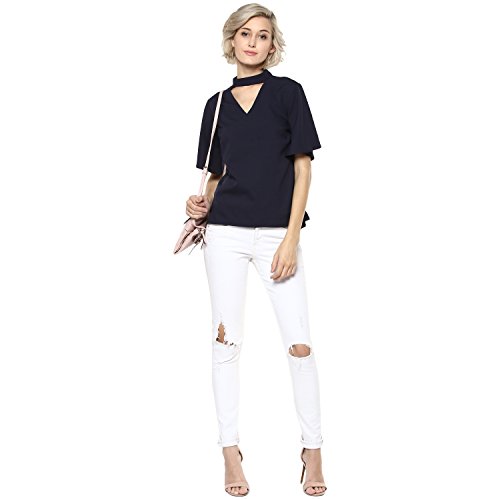 Image of Harpa Keyhole Neck Solid Tops