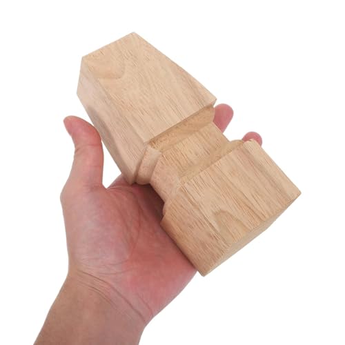 Pieds de table en bois massif 15cm accessoire de remplacement - 5