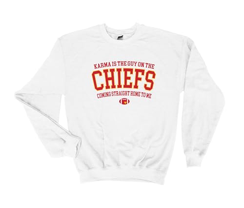 Game Day Sweatshirt, Karma Is The Guy On The C.h.i.e.f.s Coming Straight Home To Me Sweatshirt, American Football Sweatshirt, Sports Mom Gift, Game Day Football Sweatshirt, Game Day Hoodies3