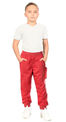 Gioberti Kids and Boys Jogger Track Sweatpants with Ribbed Cuff Leg