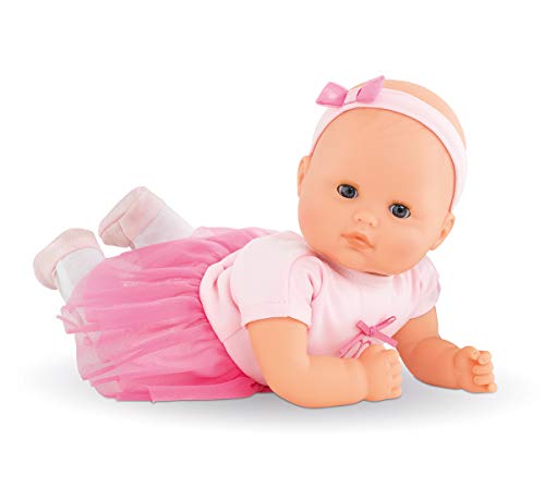 Corolle Bébé Calin Maeva Ballerina Baby Doll - 12 Inch Soft Body with Vanilla Scent, Pink Tutu, Sleeping Eyes Realistic Baby Dolls for 2 Year Old Girls and Up, Muñecas para Niñas by Corolle - Image 3