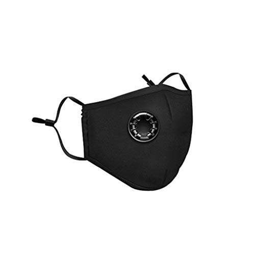 JCOC – Macks infantis de algodão, laváveis, reutilizáveis, com válvula de respiração + conjunto de f