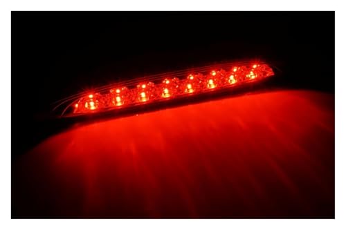 Troisième feu stop LED haute visibilité avec lentille transparente