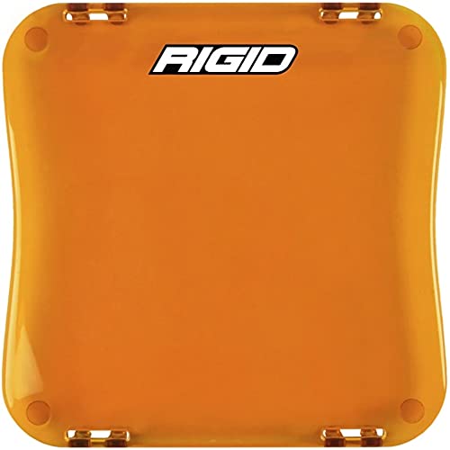 RIGID INDUSTRIES D-XL Series, 4", Amber, Light Cover; Universal, 1 Pack