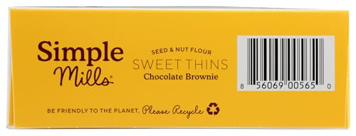 سيمبل ميلز، بسكويت براوني بالشوكولاتة رقيق، 4.25 أونصة