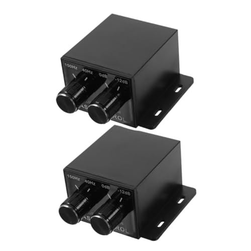 Boutons de réglage de basses pour éliminer les vibrations de votre amplificateur de voiture