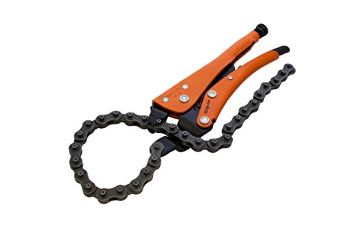 Image of Grip-On GR18110 10" Chain Clamp Locking Pliers - Epoxy-Coated