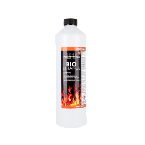 Bio Alkohol 100% 1 Liter - BIOETHANOL für Alkohol-Kamine, Tischfeuer,...