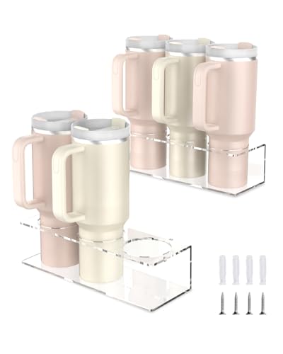 IntreLife Acrylic Water Bottle Organizer
