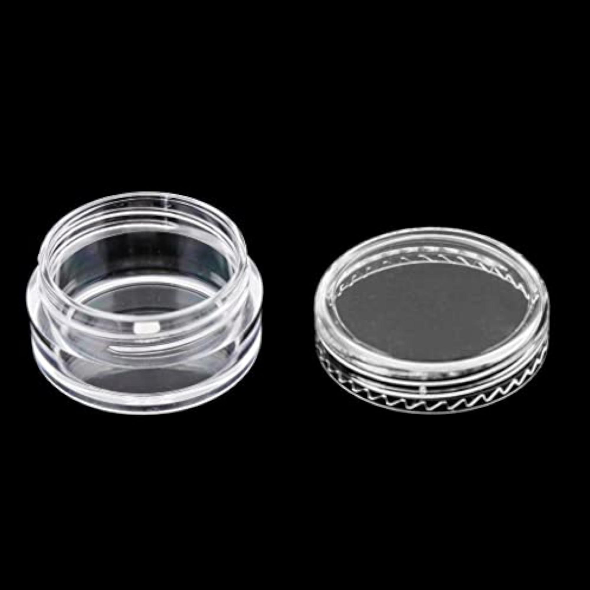 4x50pcs Empty Round Makeup Jar Pot for Travel Cream
