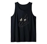 Tiger Eyes in Claw Marks Tank Top
