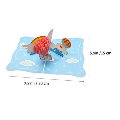 CLISPEED 3D Cartãde Saudaçãde Dia Ds Namrads Cartãde MensaRmânticPp-Up Amr CraçãBênçãpara CasamentCh