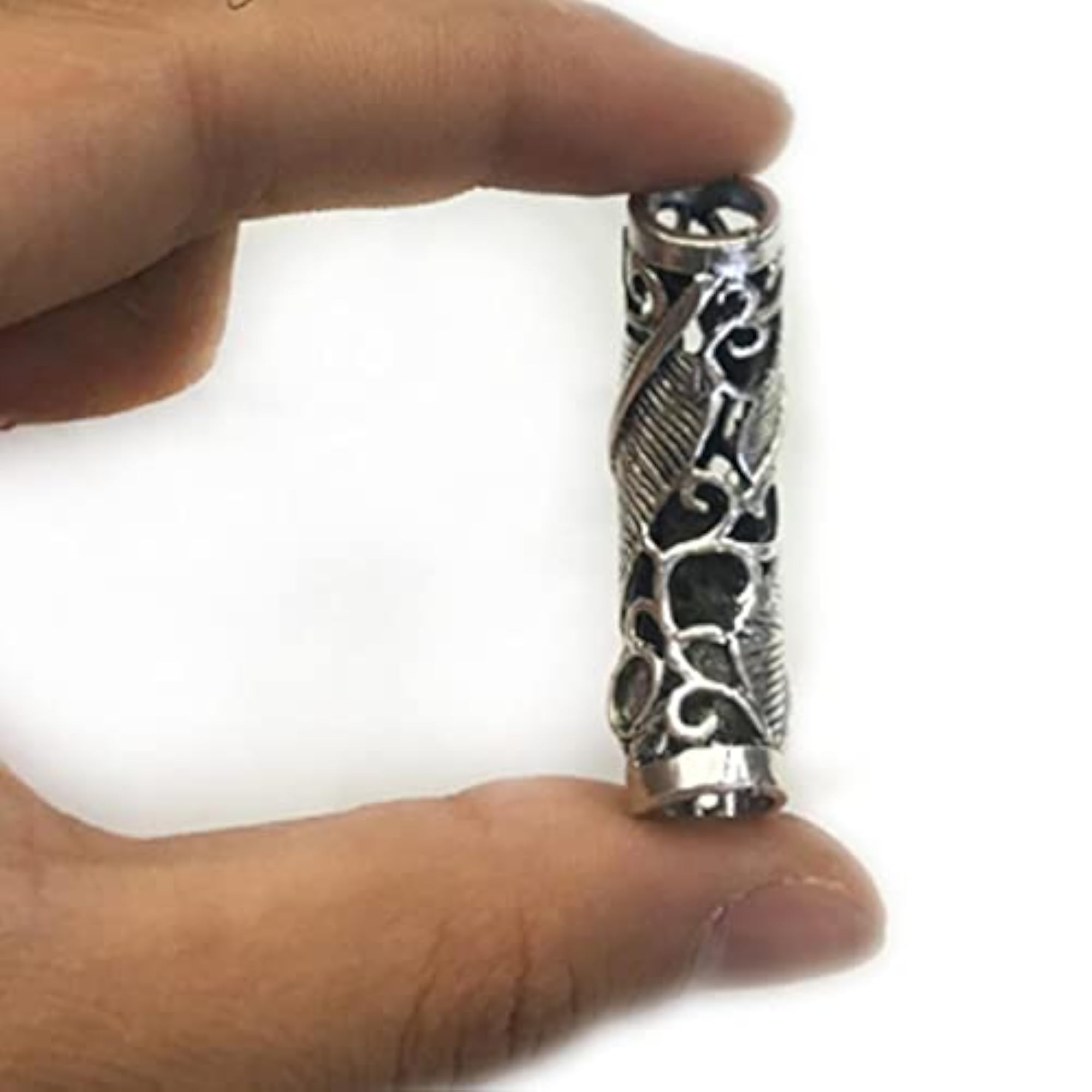 5pcs Alloy Metal Dreadlock Beads Hair Braid Rings