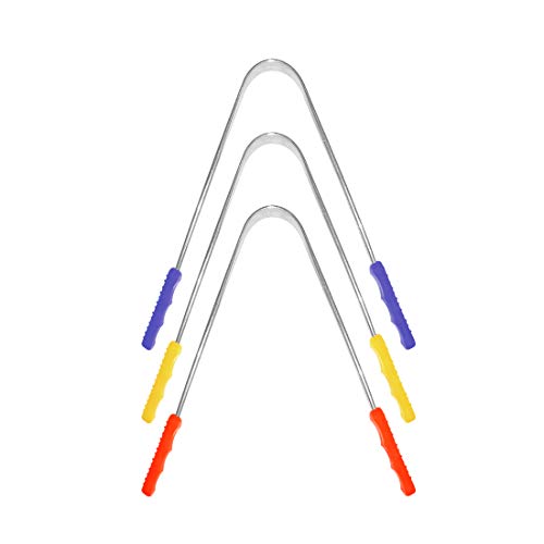 Image of steel Tongue Cleaners for adult pack of (3)