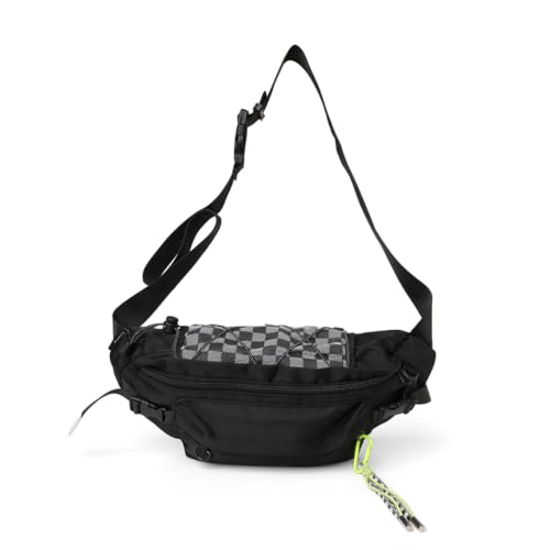 Image of Tressential Waist Bag for Men Women | Cross Body Fanny Pack Sling Bag for Hiking, Travel, Camping, Outdoor Sports, Cycling | Money Belt with Adjustable Strap (Black)