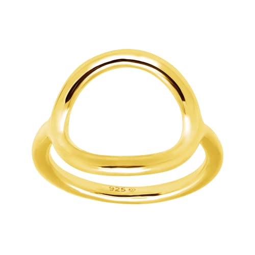 Silpada 'Karma Ring' in 18K Gold-Plated Sterling Silver, Size 7,