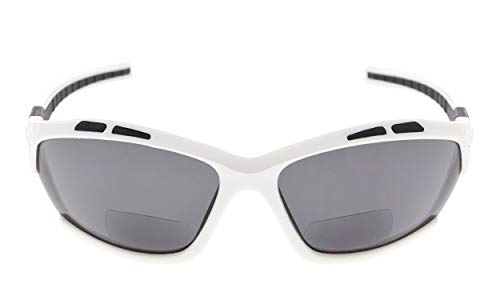 Eyekepper Tr90 Sports Gafas De Sol Bifocales Béisbol Running Fishing Conducción Golf Softball Senderismo Blanco Lentes Gris 3.0 Eyekepper Tr90 Sports Gafas De Sol Bifocales Béisbol Running Fishing Conducción Golf Softball Senderismo Blanco Lentes Gris 3.0